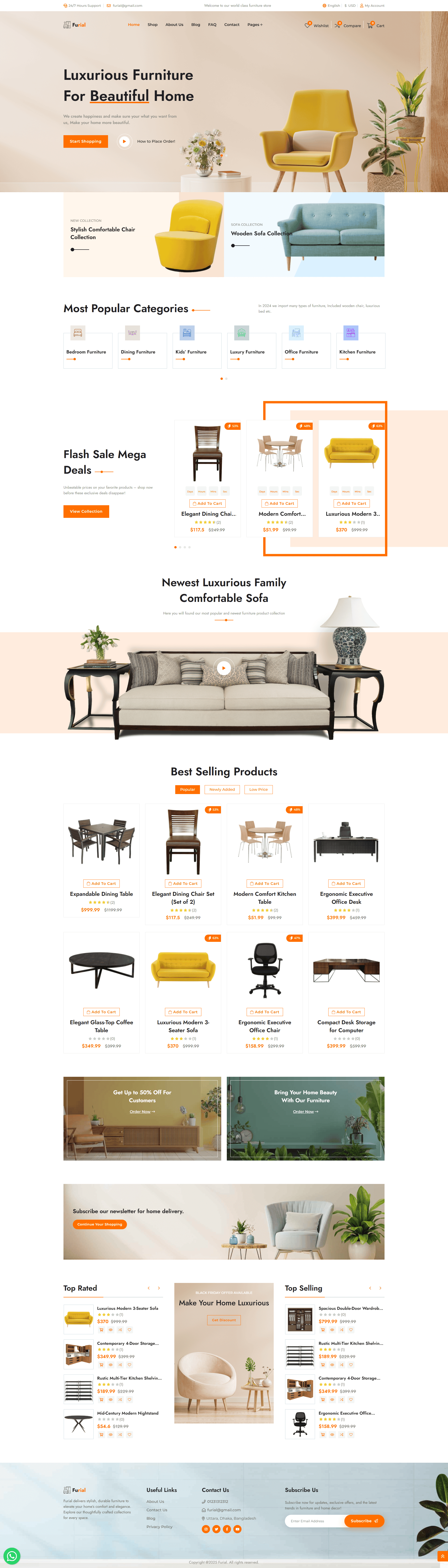 Furniture Theme Preview